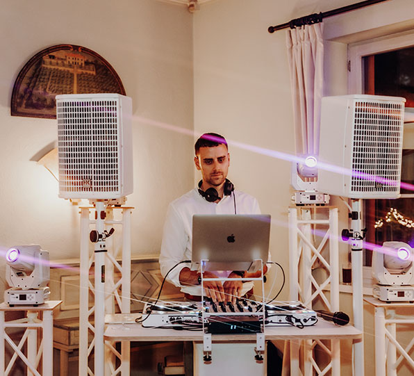 dj bei Event am Linslerhof