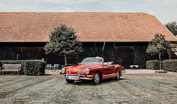 Angebot für eine Oldtimerausfahr am Linslerhof und Übernachtung